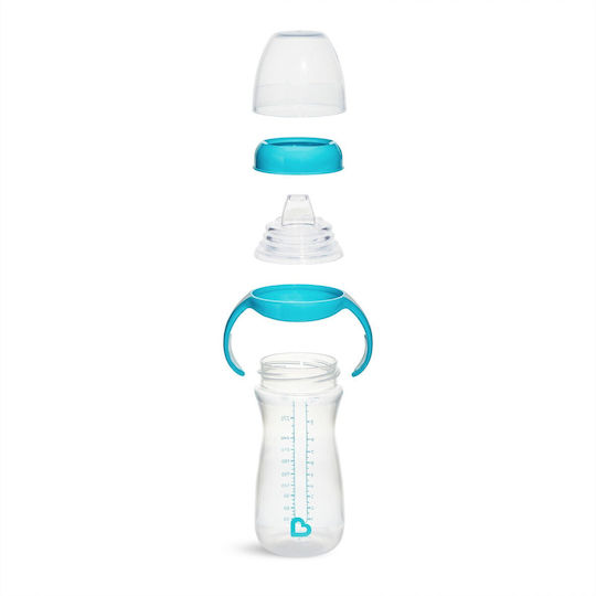 Munchkin Silicone Baby Sippy Cup with Handles Transparent for 9m+ 300ml
