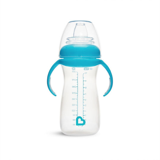 Munchkin Silicone Baby Sippy Cup with Handles Transparent for 9m+ 300ml