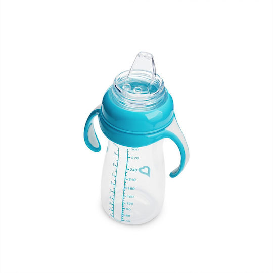 Munchkin Silicone Baby Sippy Cup with Handles Transparent for 9m+ 300ml