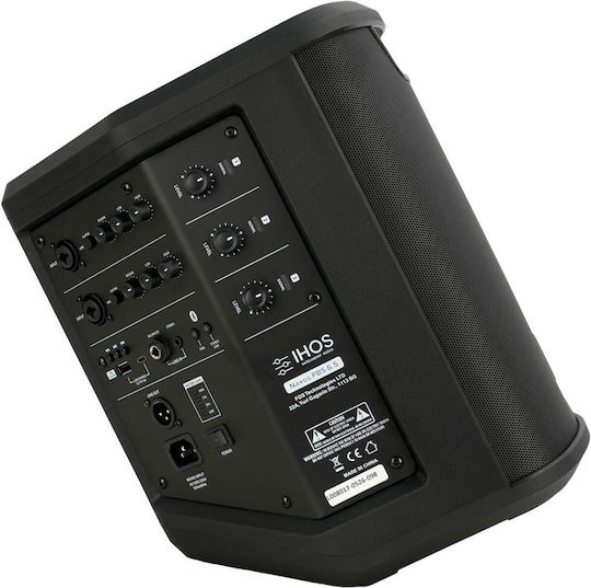 Ihos NAXOS PBS 6.5 L008017 Активна PA Тонколона 500W с Woofer 5" с Батерия