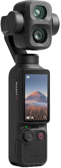 DJI Osmo Pocket 4P Cameră de acțiune 4K Ultra HD Combo Vlog și Wi-Fi Neagră