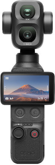 DJI Osmo Pocket 4P Cameră de acțiune 4K Ultra HD Combo Vlog și Wi-Fi Neagră