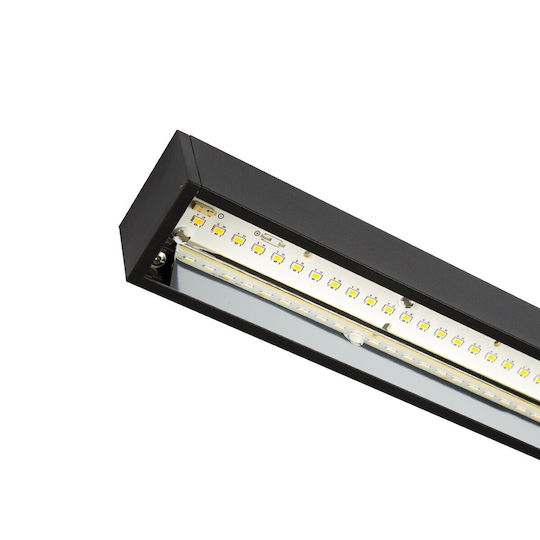 VK Lighting Commercial Linear LED Ceiling Light 19W Natural White IP20 L84xD6.1xH5.6cm