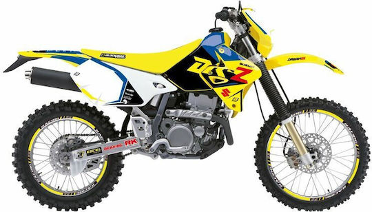 Dream 5 Drz 400 Blackbird Racing 2312ab Aufkleber-Set