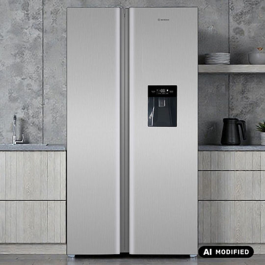 Morris Ψυγείο Ντουλάπα 503lt Total NoFrost Υ176.8xΠ92xΒ63εκ. Inox T74506ESN