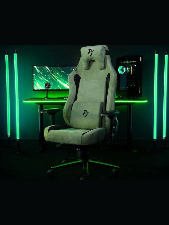 Arozzi Vernazza Xl Scaun Gaming Din Piele Sintetică Cu Brațe Ajustabile Verde