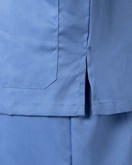 Velilla Unisex Σετ Ιατρικό Παντελόνι και Μπλούζα Γαλάζιο