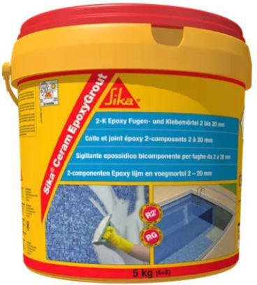 Sika Ceram Epoxy Grout Epoxy Sealing 5kg Weiß