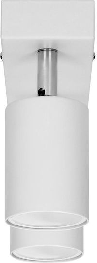 Orno Double Spot with Socket GU10 in White Color