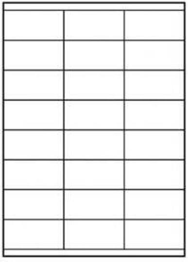 Logo Self-Adhesive Rectangular A4 Labels