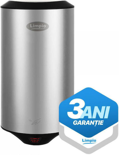 Limpio Stainless Steel Hand Dryer with Sensor in Gray Color 1.21kW HD2805
