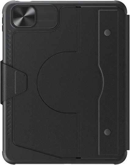 Nillkin Bumper Combo Pro Flip Cover Ανθεκτική με Πληκτρολόγιο Μαύρη (Ipad 10.9./11 2025)