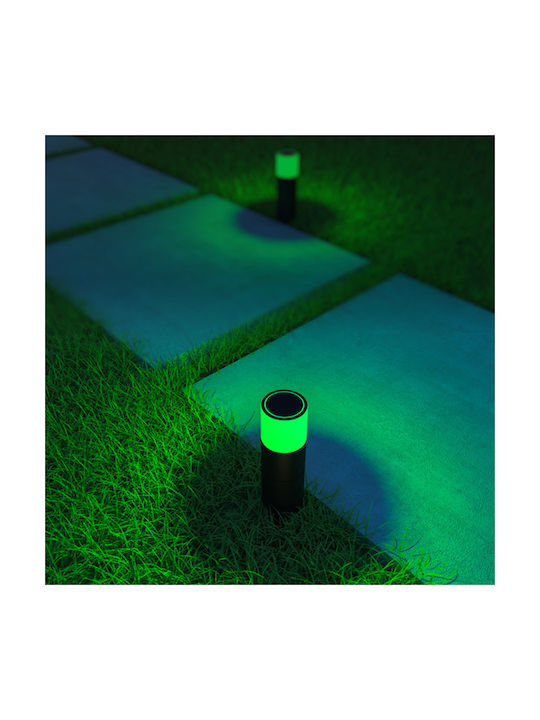 Lampa Calex Smart Pedestal Φωτιστικό Δαπέδου Εξωτερικού Χώρου 4W RGB IP44 Λευκό