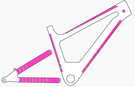 Set Autocolante Protectoare Pentru Cadru E-mtb Bolt
