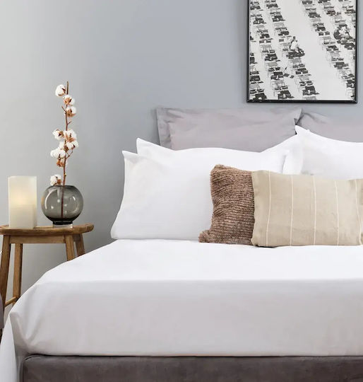Cokitex Hotelbettbezug Mine CVC Polycotton 150Fadendichte 225x245cm