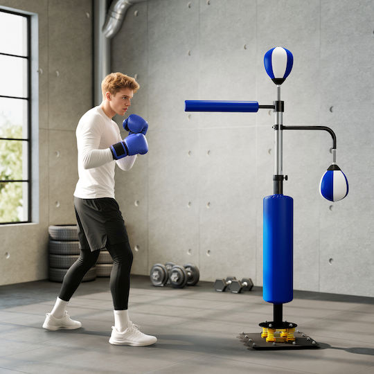 Sportnow Synthetic Punching Bag Pears With Height 107cm Blue