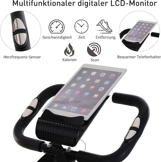 HomCom Xbike 2σε1 Magnetisch