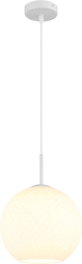 Globo Lighting White Pendant Ceiling Light