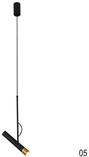 Luma LED Black Ceiling Light