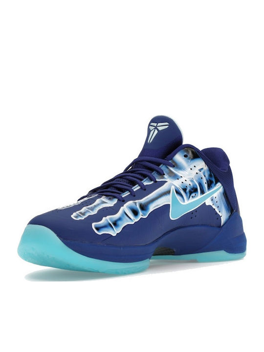 Kobe 5 Protro "X-Ray" Ниски Баскетболни Обувки Deep Royal Blue / Baltic Blue / Glacier Blue