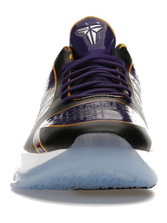 Kobe V Protro "Lakers" Ниски Баскетболни Обувки Court Purple / University Gold / Black / White
