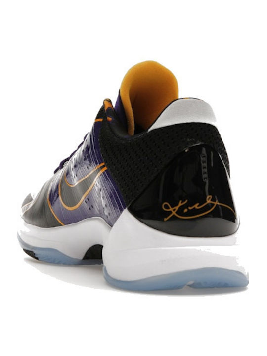 Kobe V Protro "Lakers" Ниски Баскетболни Обувки Court Purple / University Gold / Black / White