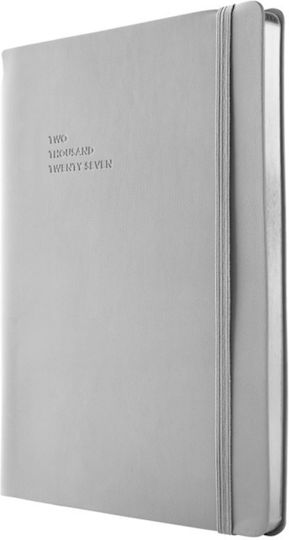 Type Center Εβδομαδιαία Ατζέντα A5 2027 Μπλε Δερμάτινη 14x20.5εκ. (με Προσωποποίηση)
