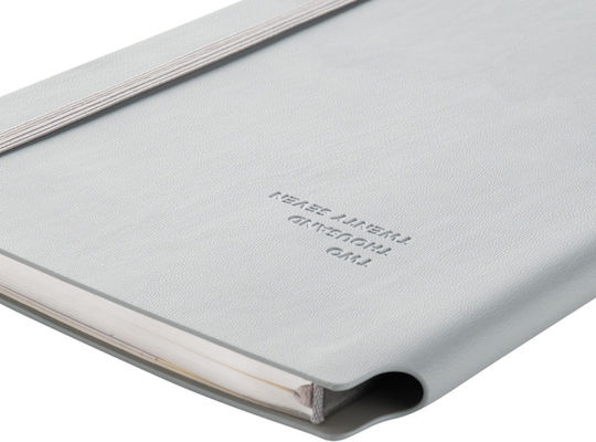 Type Center Εβδομαδιαία Ατζέντα A5 2027 Μπλε Δερμάτινη 14x20.5εκ. (με Προσωποποίηση)