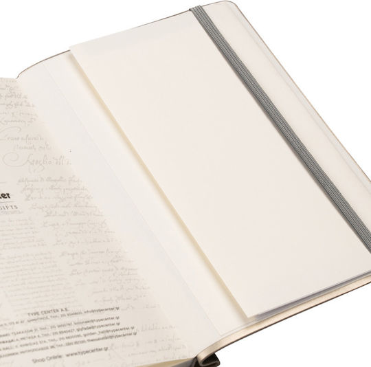 Type Center Weekly Agenda A5 2027 Silver Leather 14x20.5cm (with Personalization)