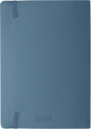 Type Center Daily Agenda B5 2027 Blue Leather 5x23.4cm (with Personalization)