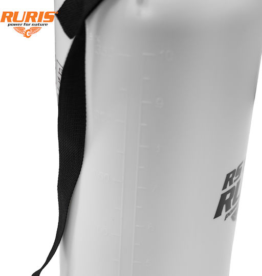 Ruris Rs 1000s – Manual Backpack Sprayer 10 L 2-3 Bar Metal Lance Safety Valve