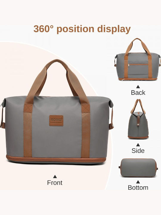 Miss Lulu Βαλίτσες Ταξιδιού Σκληρές Grey And Brown