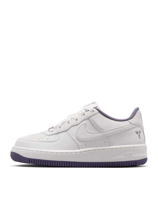 Air Force 1 Adidasi copii Albe