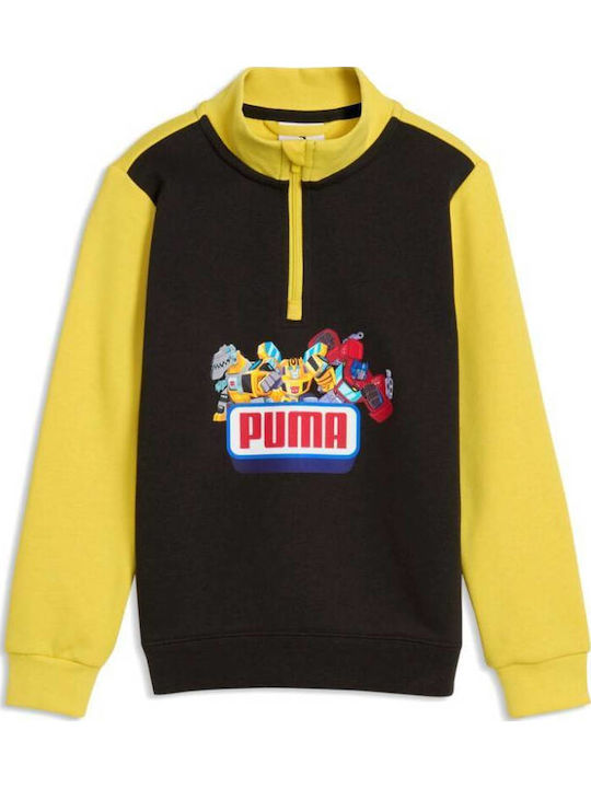 Kids Long-sleeved Top Black Graphic