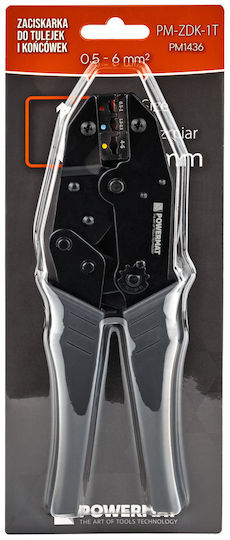Powermat Presă Akrdektelor cu Mecanism cu Clichet (Lungime 220mm)