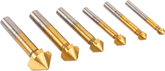 Комплект фрези и зенкери 6 бр. 6.3-20.5mm Pm-zpm-6t