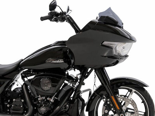 Klock Werks Мотоциклетна Желатина Carbon Flare Kww-01-0708-ds Harley Davidson Fltrxstse 1977 Abs 24 Сив