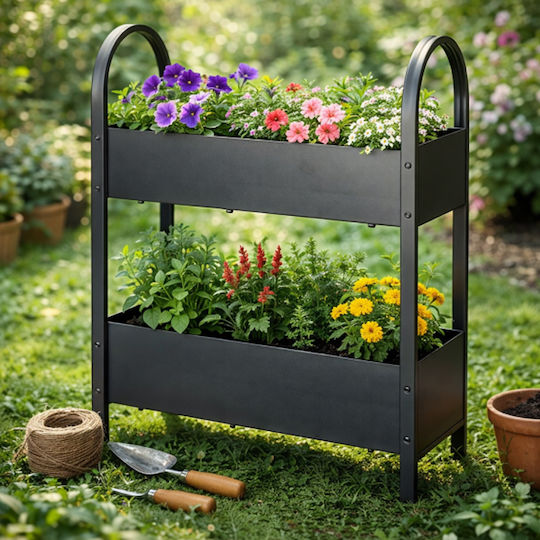 Gardalux Planter Box Metalică Antracit Gardalux Planter Box Metalică Antracit