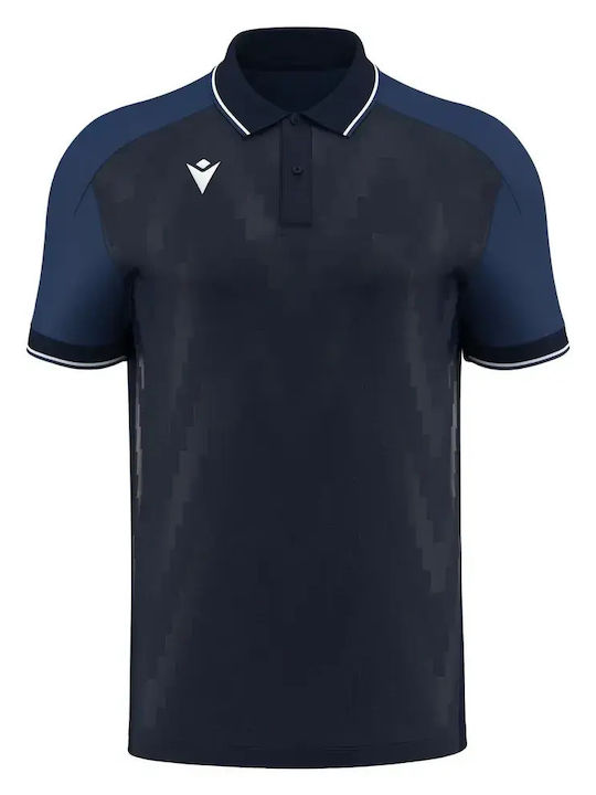 Echoes Herrenblusen Polo Marineblau/Weiß