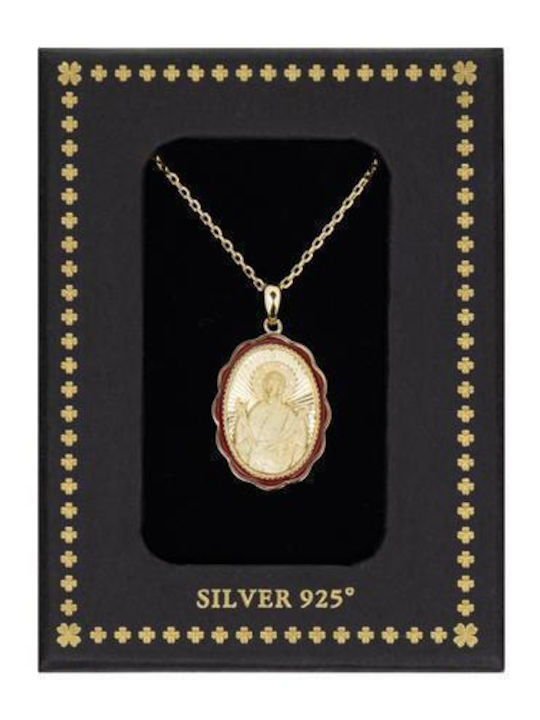 Halskette Talisman Göttliche Mutter aus Silber
