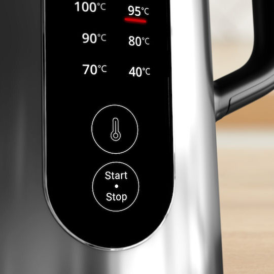 Tefal Soleil Βραστήρας 1.7lt 2400W Μαύρος
