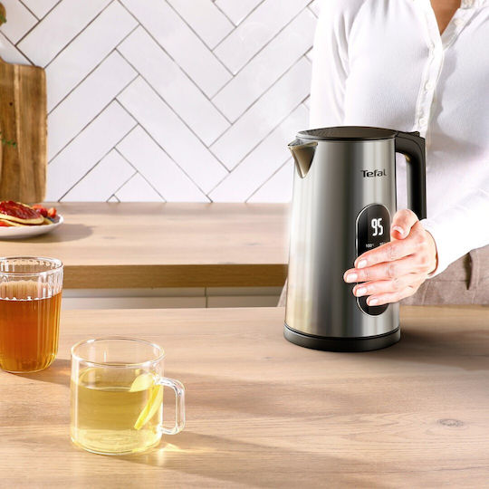 Tefal Soleil Βραστήρας 1.7lt 2400W Μαύρος