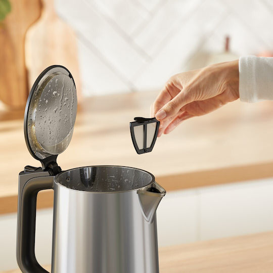 Tefal Soleil Βραστήρας 1.7lt 2400W Μαύρος