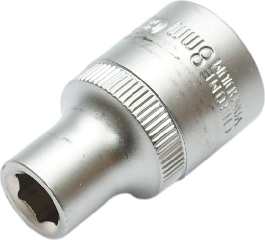 Crownman Steckdosen mit Rahmen Gastgeber 1/2" Durchmesser 8 / 1/2" / 38