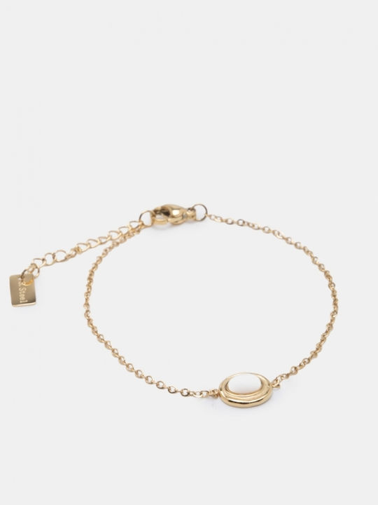 Luigi Geometrisches Design Armband 5000604 Weiß