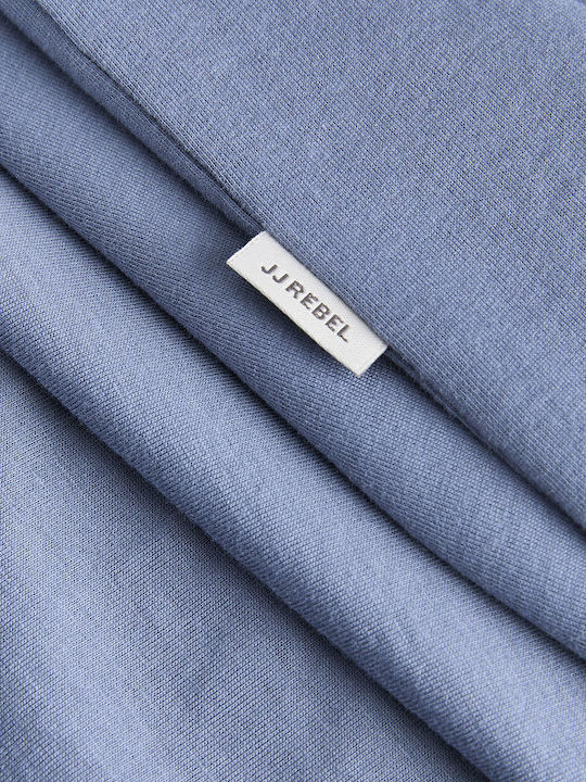 Long Sleeve Blue Blouse