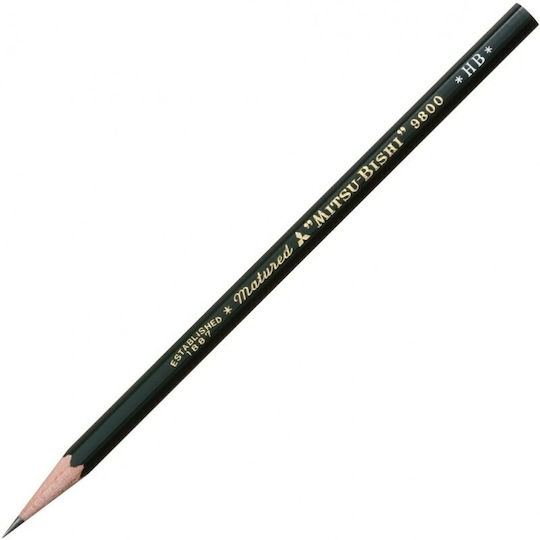 Mitsubishi Bleistift Co Ltd 9800 Bleistift Dutzend 12 Stück K98002b 217586 Spitzen HB