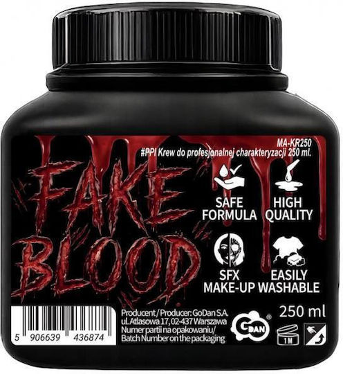 Professionelles Karnevalsschminke Falsches Blut 250 Ml Halloween