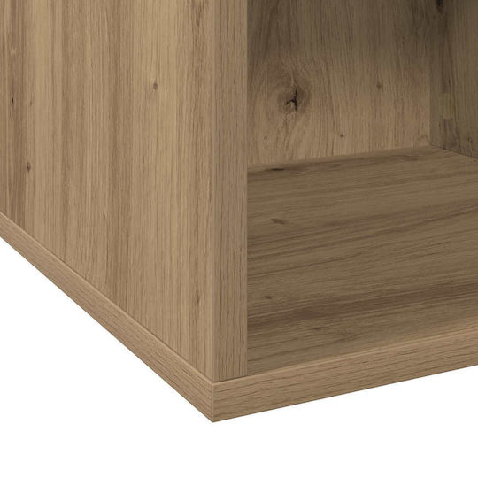 vidaXL Vinyl Record Album Box 2 pcs Artisan Oak 37 x 36.5 x 38 cm