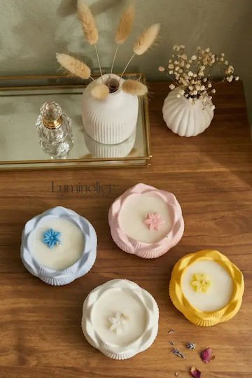SteweHome Lumânare Aromatică Din Soia Cu Miros De Lemn De Santal